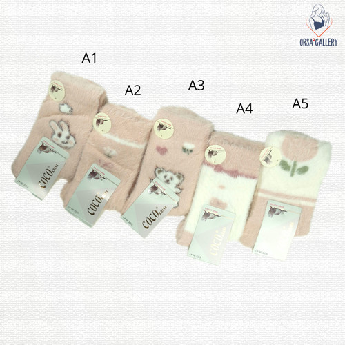 جوراب ساقدار موهر برند کوکوهانا کد 1101