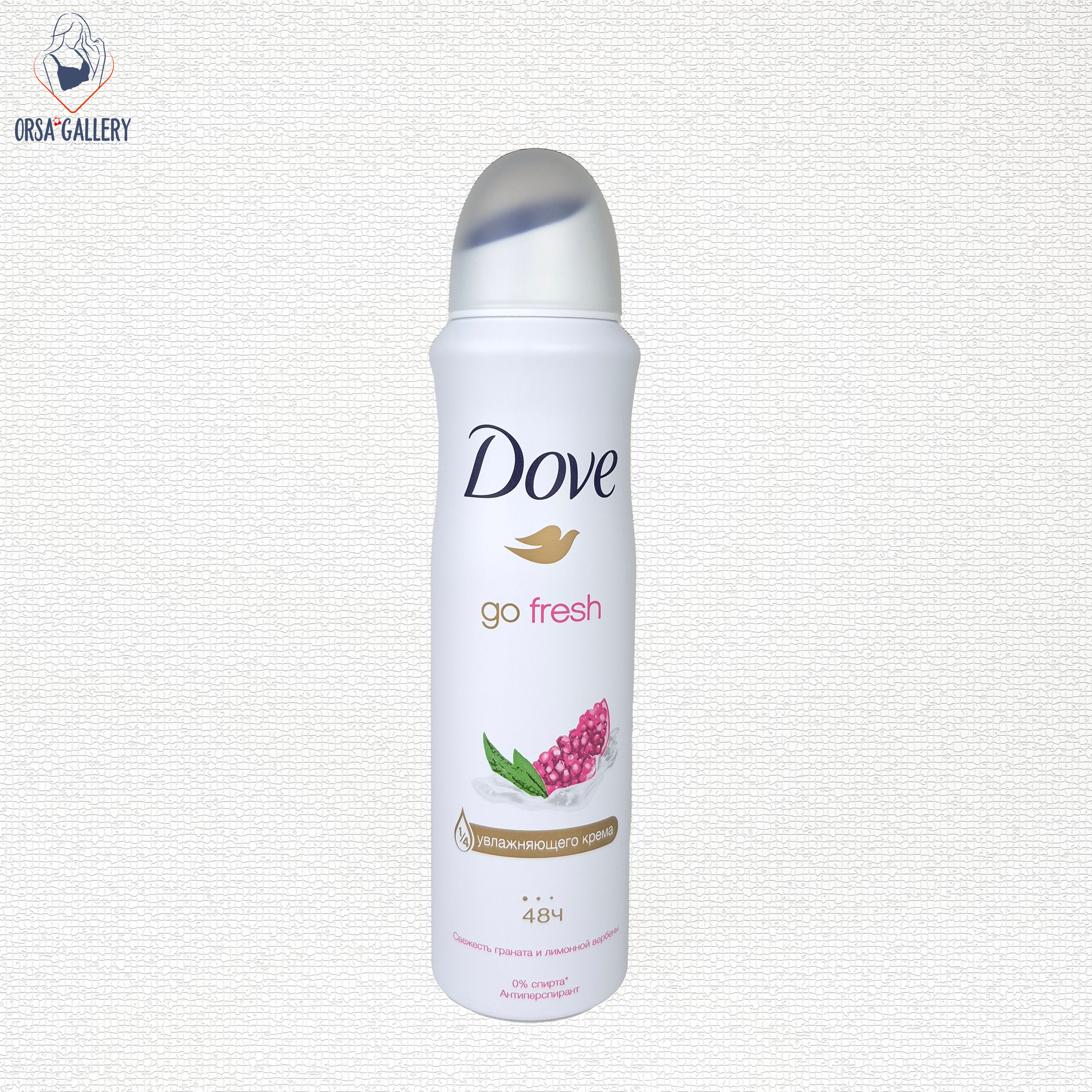 اسپری بدن داو با رایحه انار و به‌لیمو 150ml