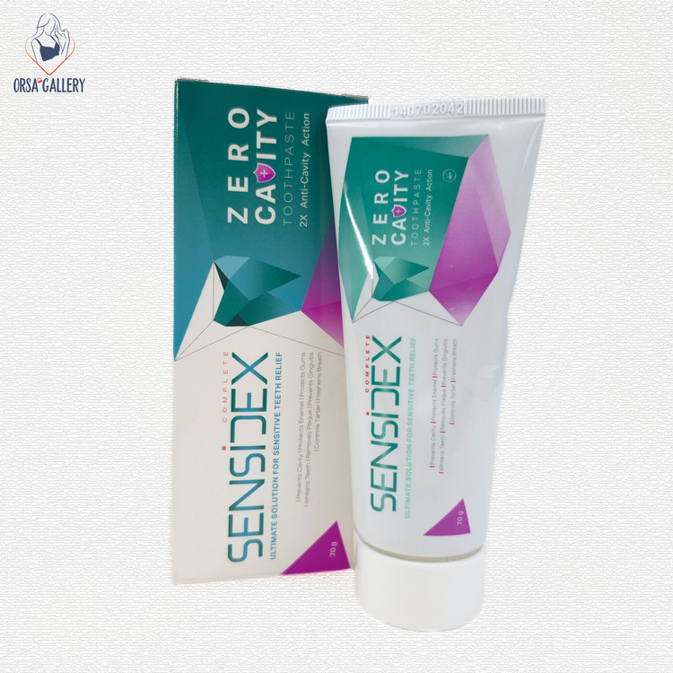 خمیر دندان کامل ضد پوسیدگی سنسیدکس