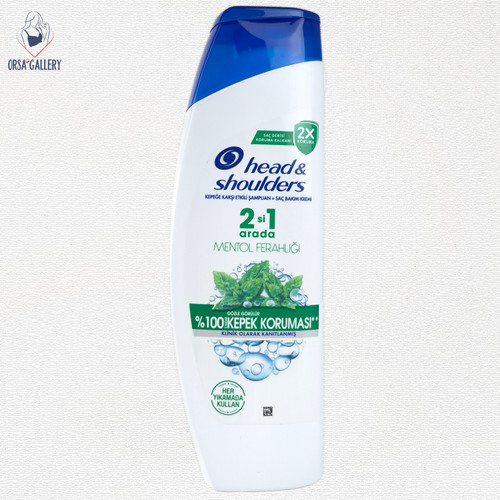 شامپو ضد شوره موی چرب 2 در 1 نعنایی هد اند شولدرز / Head & Shoulders