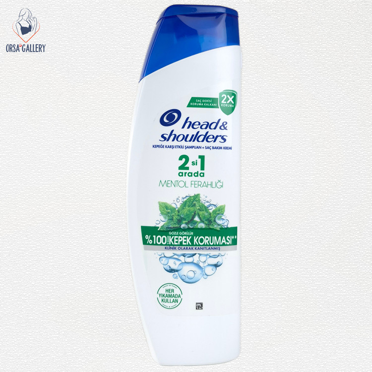 شامپو ضد شوره موی چرب 2 در 1 نعنایی هد اند شولدرز / Head & Shoulders