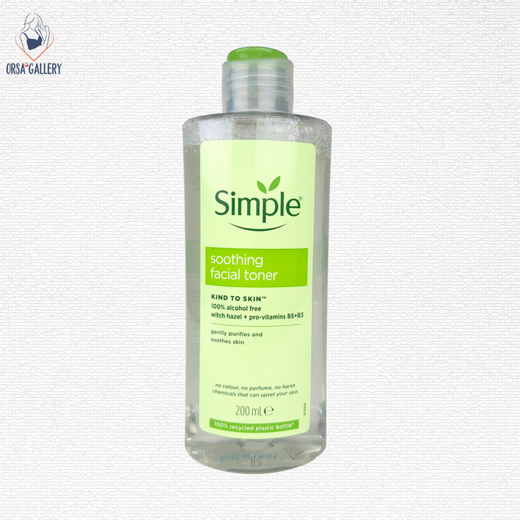 تونر انواع پوست سیمپل / Simple