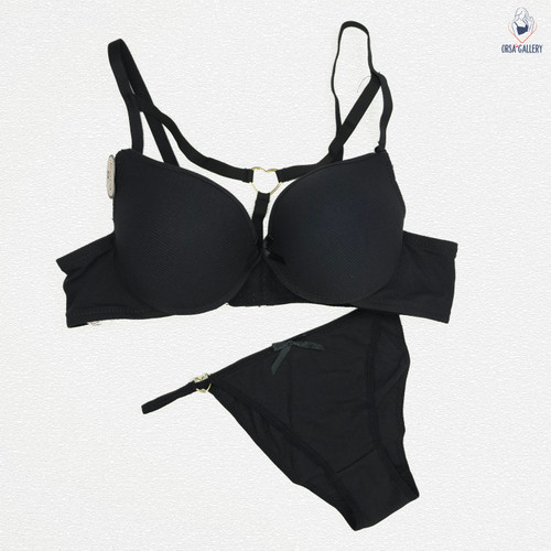 ست شورت و سوتین کبریتی هارنس دار قلبی