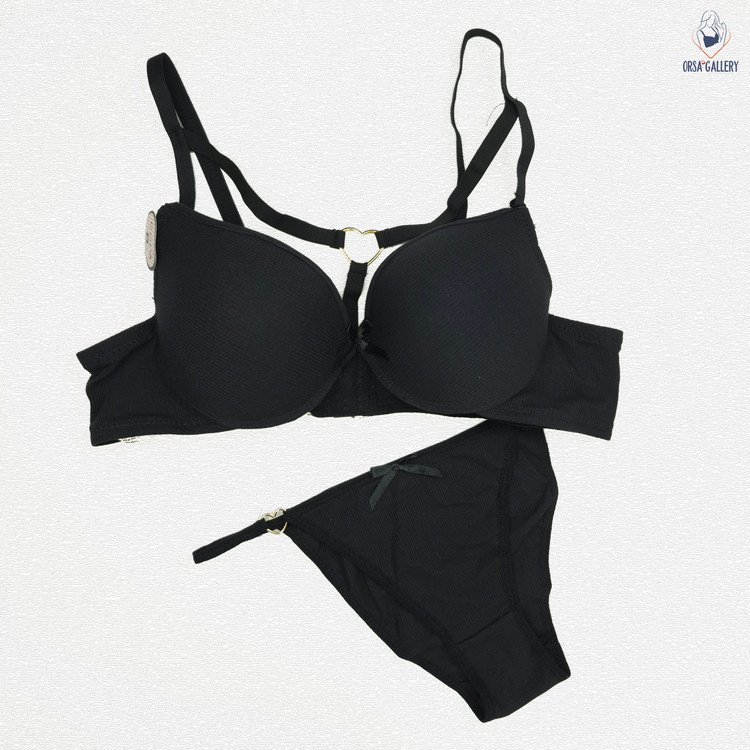 ست شورت و سوتین کبریتی هارنس دار قلبی