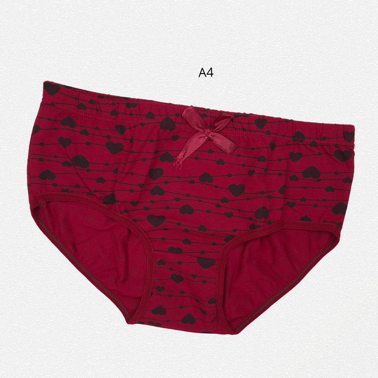 شورت نخی فانتزی عروسکی طرح قلب کد 1244