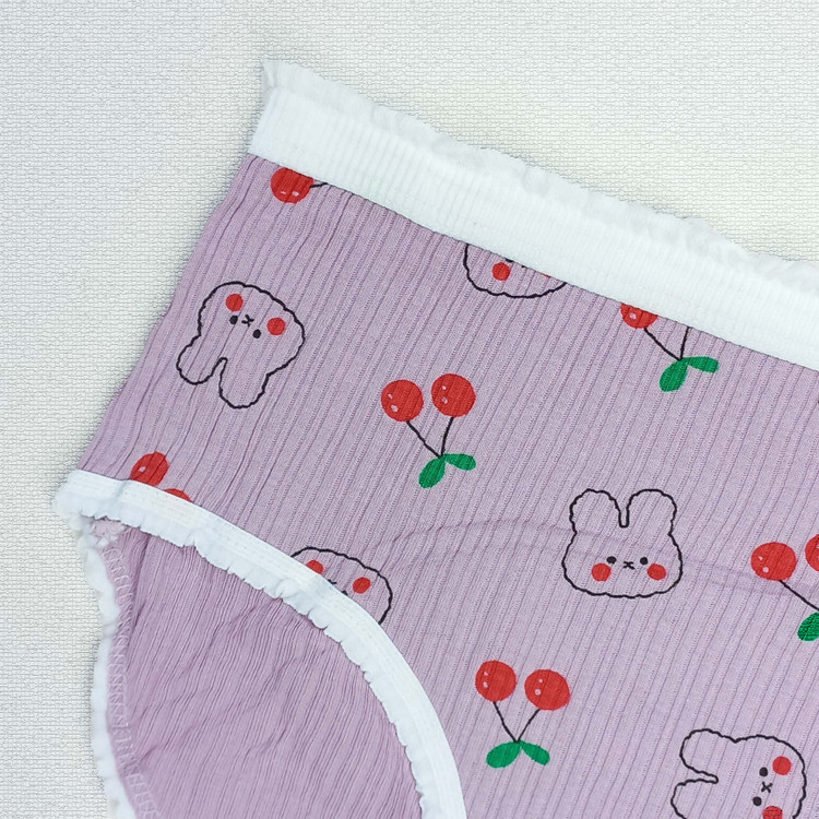 شورت زنانه نخی فانتزی عروسکی کد 1252