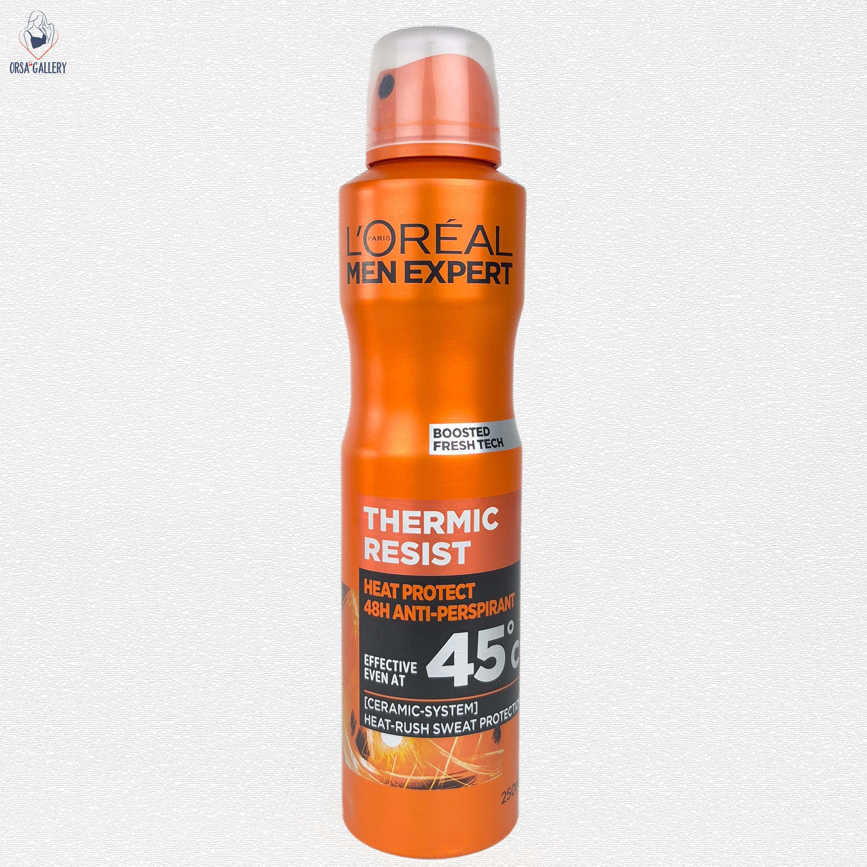 اسپری ضد تعریق مردانه مدل Thermal Resist لورآل / L'Oréal