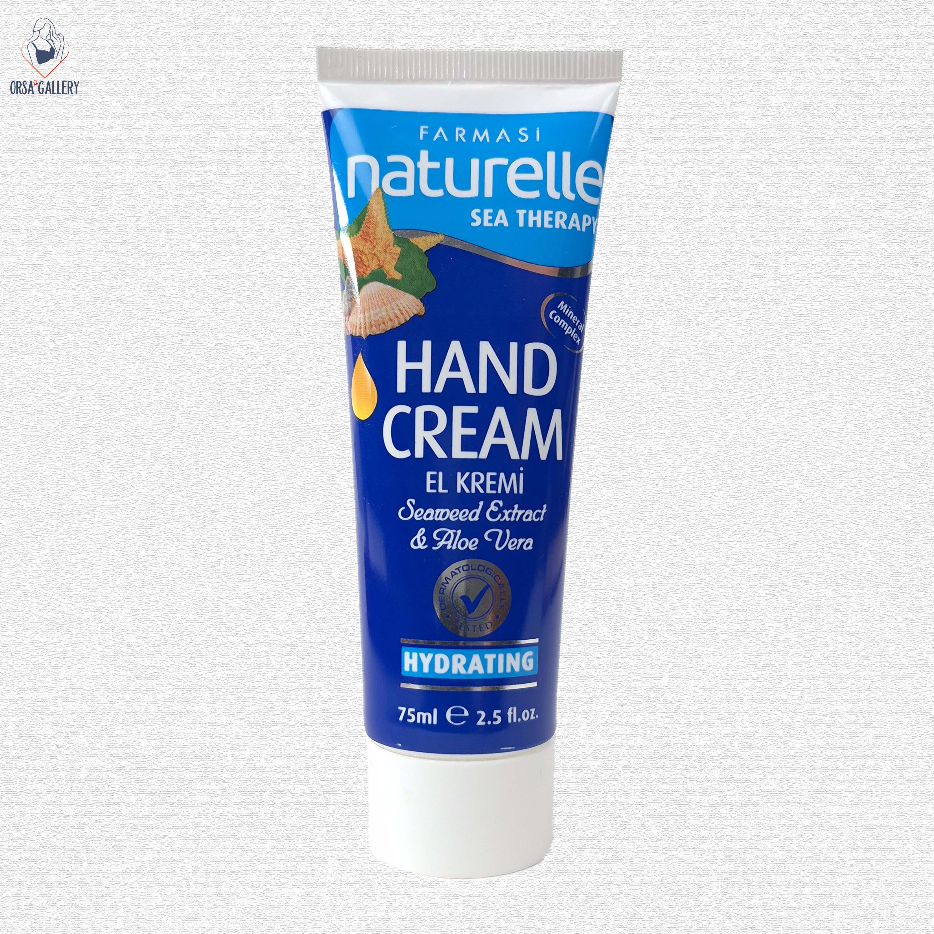 کرم دست عصاره جلبک دریایی و آلوئه ورا فارماسی 75ml