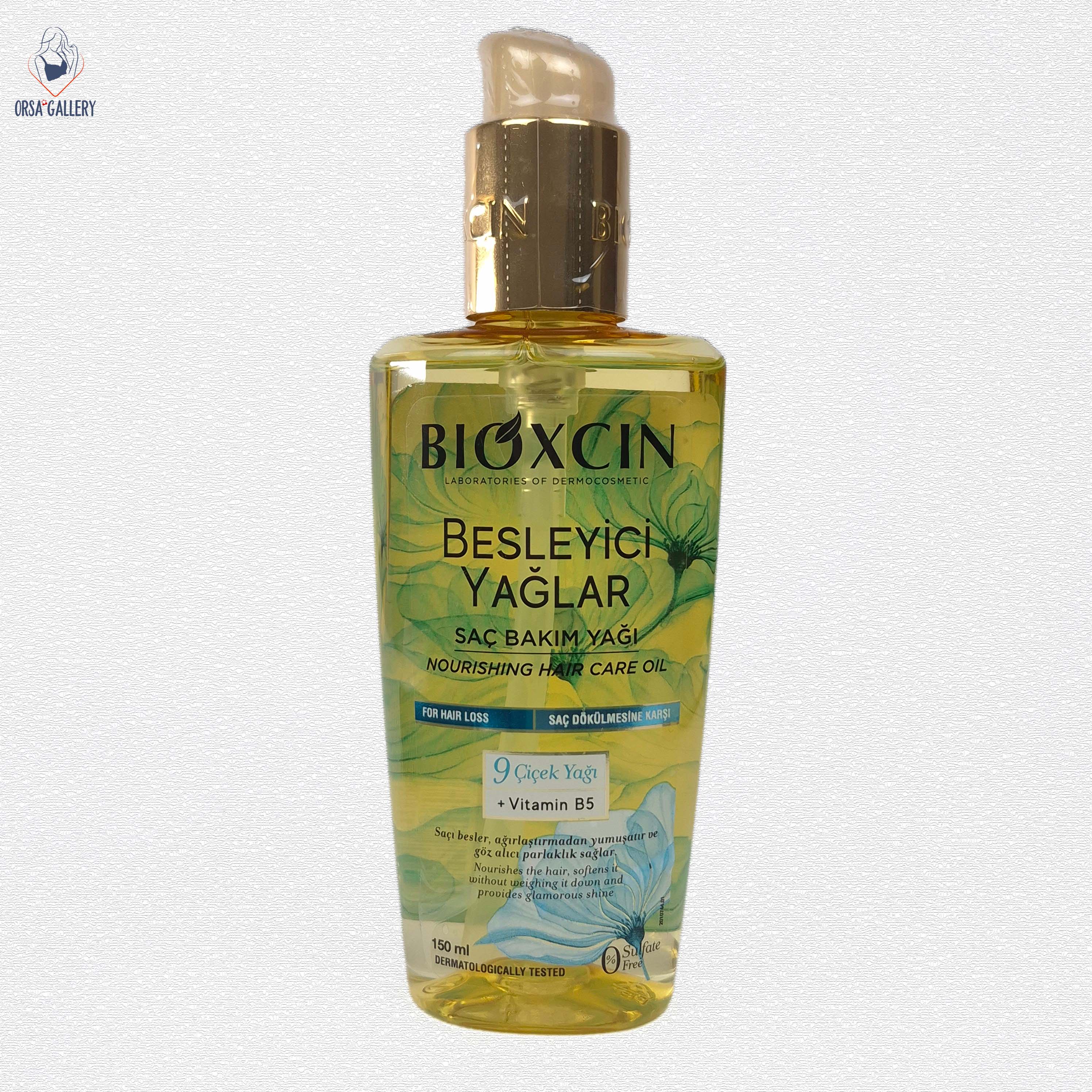 روغن مو ضد ریزش حاوی 9 گیاه بیوکسین / BIOXCIN