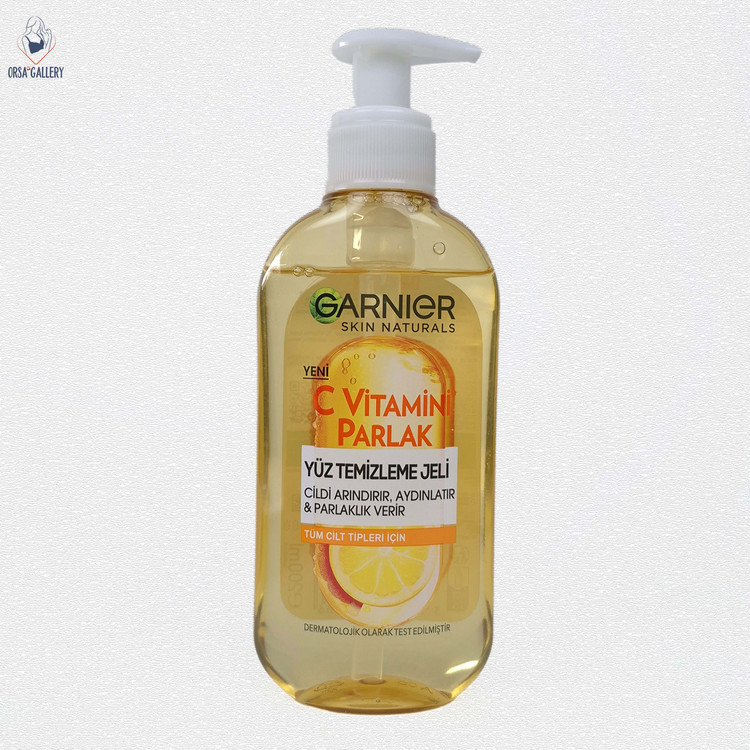 ژل شستشو ویتامین سی 200ml گارنیر (گارنیه)