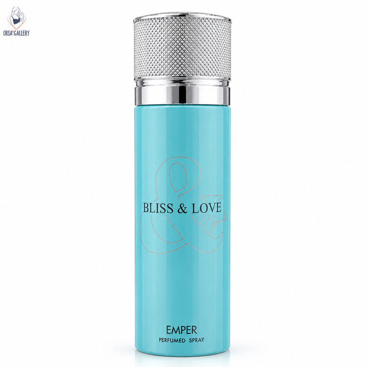 اسپری بدن مدل Bliss & Love برند امپر حجم ۲۰۰ میل
