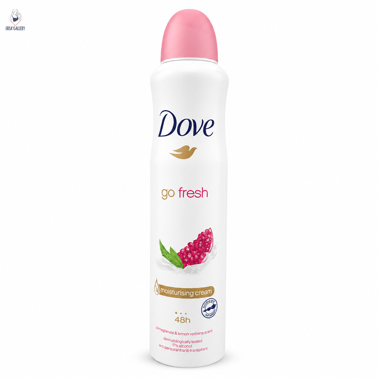 اسپری بدن داو با رایحه انار و به‌لیمو (انگلیسی) 250ml