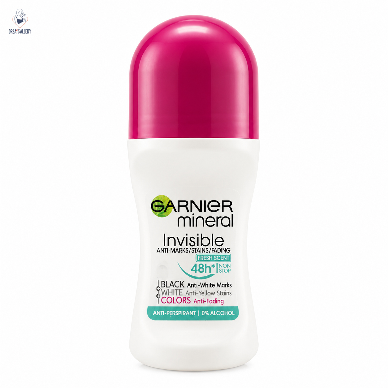 مام رولی ضد تعریق زنانه Invisible Fresh Scent گارنیر