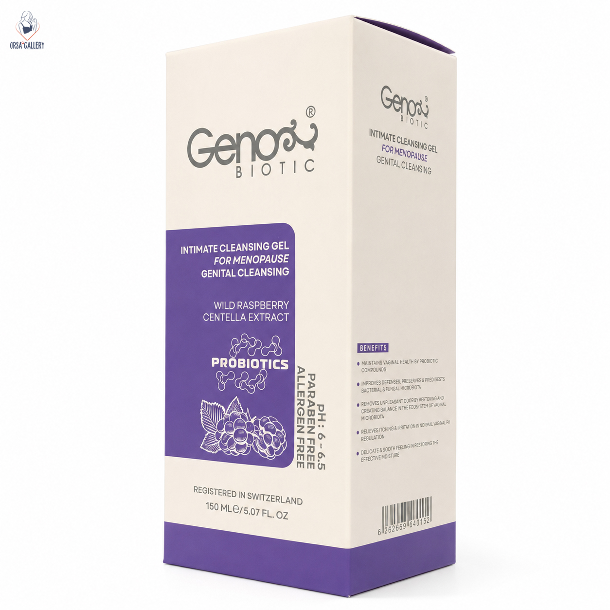 ژل بهداشتی بانوان یائسه پروبیوتیک ژنیتال ژنوبایوتیک
