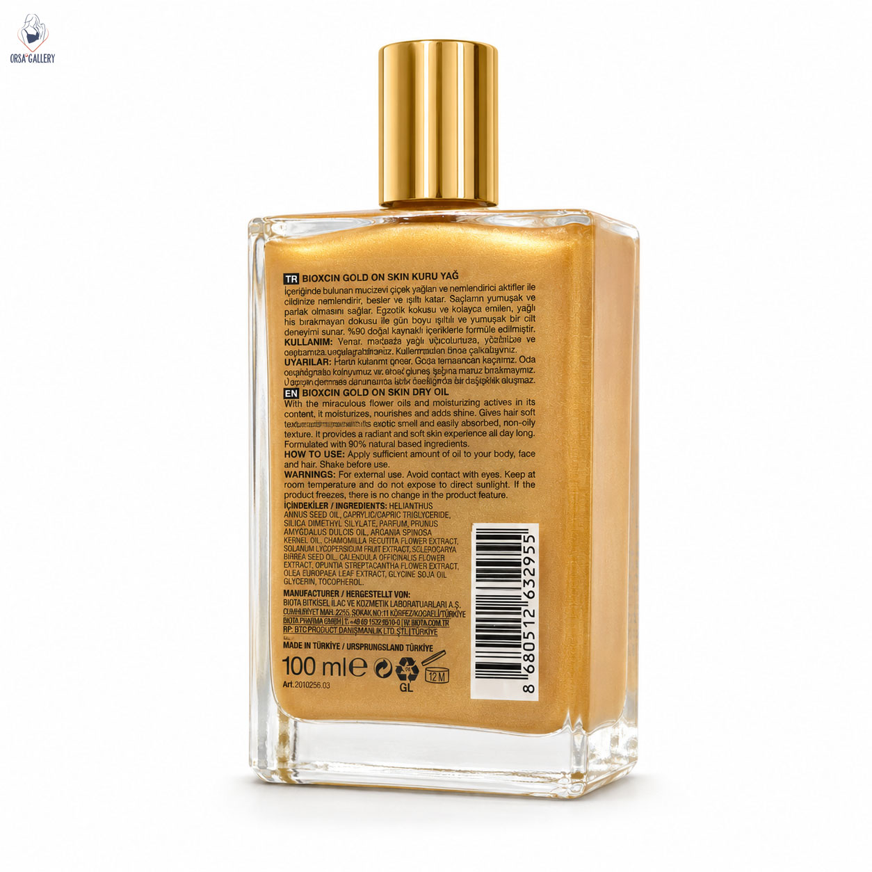 روغن مرطوب کننده و شاین صورت و بدن و مو بیوکسین