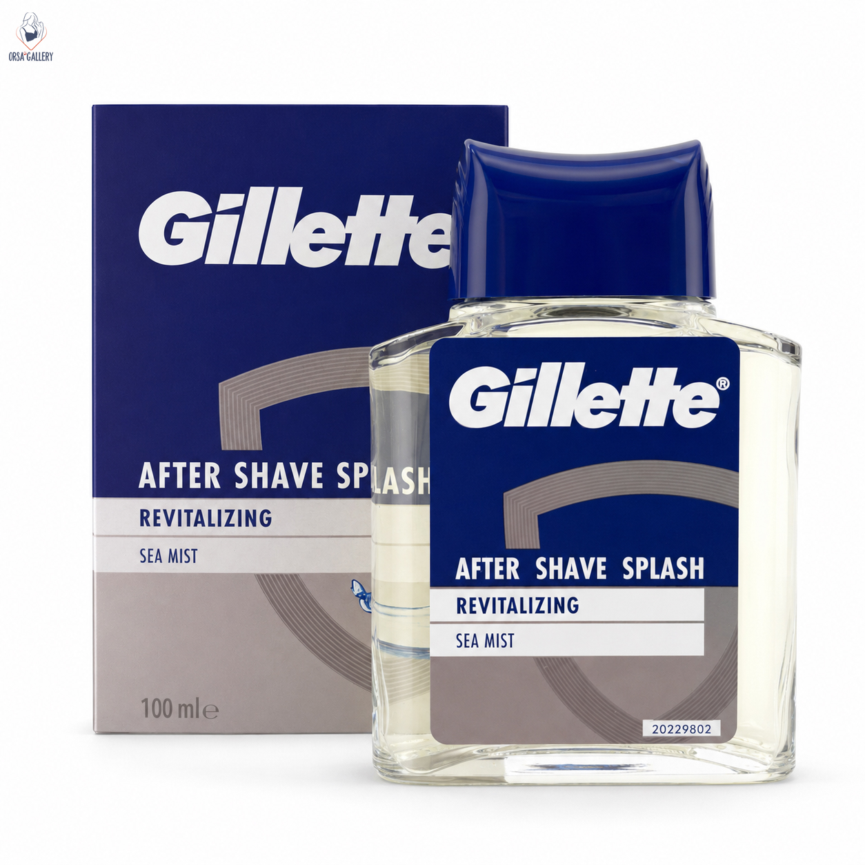 افتر شیو مردانه مدل REVITALIZING SEA MIST ژیلت