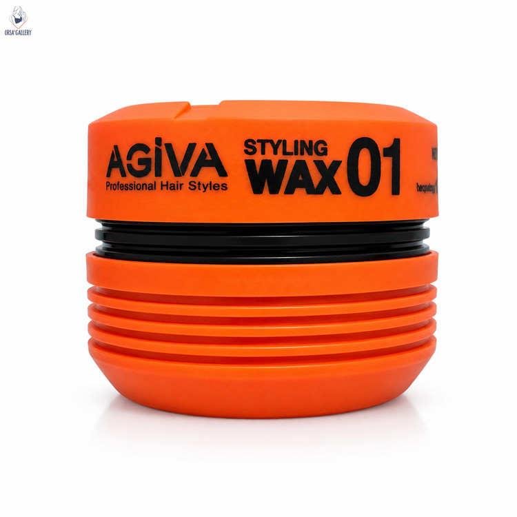 واکس مو نارنجی آگیوا مدل Styling Wax 01 حجم 175 میل