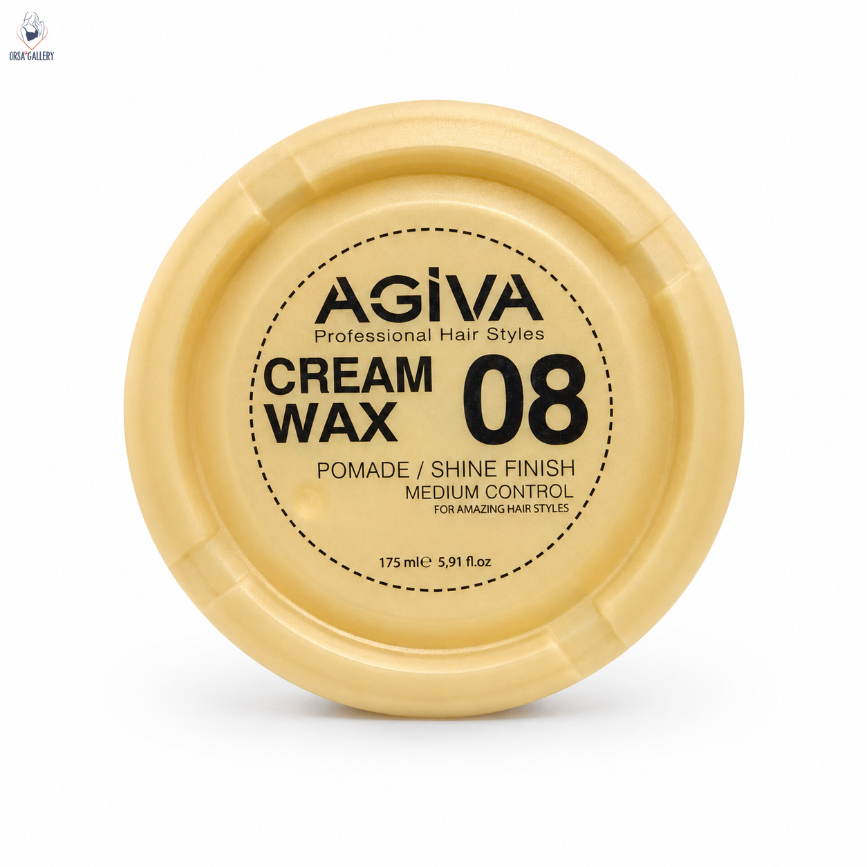 واکس مو طلایی 08 آگیوا مدل Cream Wax حجم 175 میل