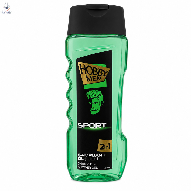 شامپو سر و بدن مردانه هوبی مدل Sport حجم 400 میل
