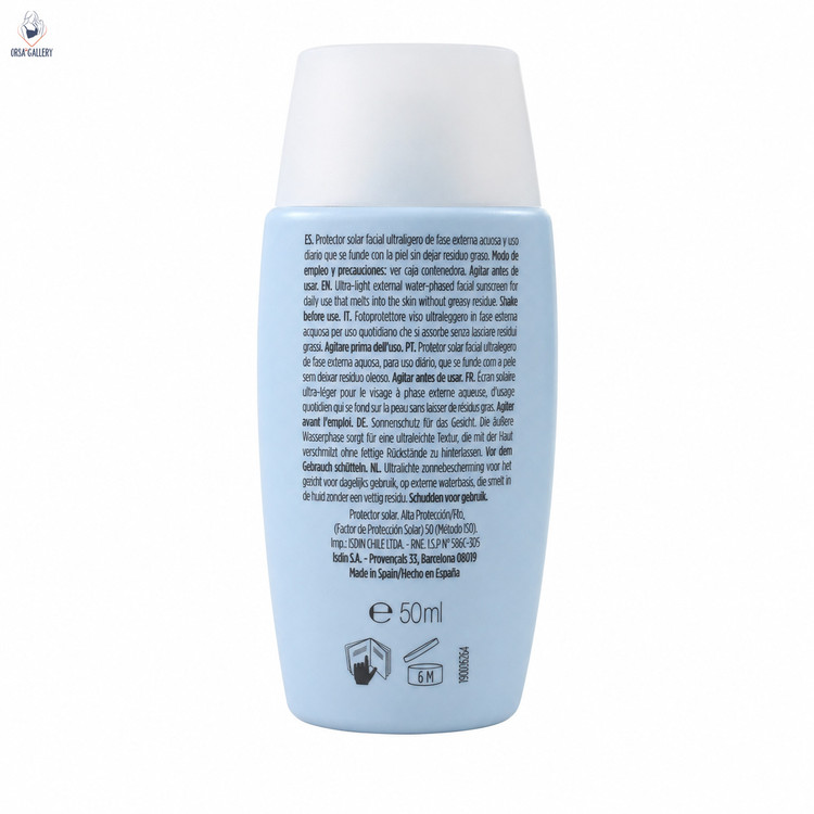 ضدآفتاب فیوژن واتر مجیک ایزدین SPF50 حجم 50 میل