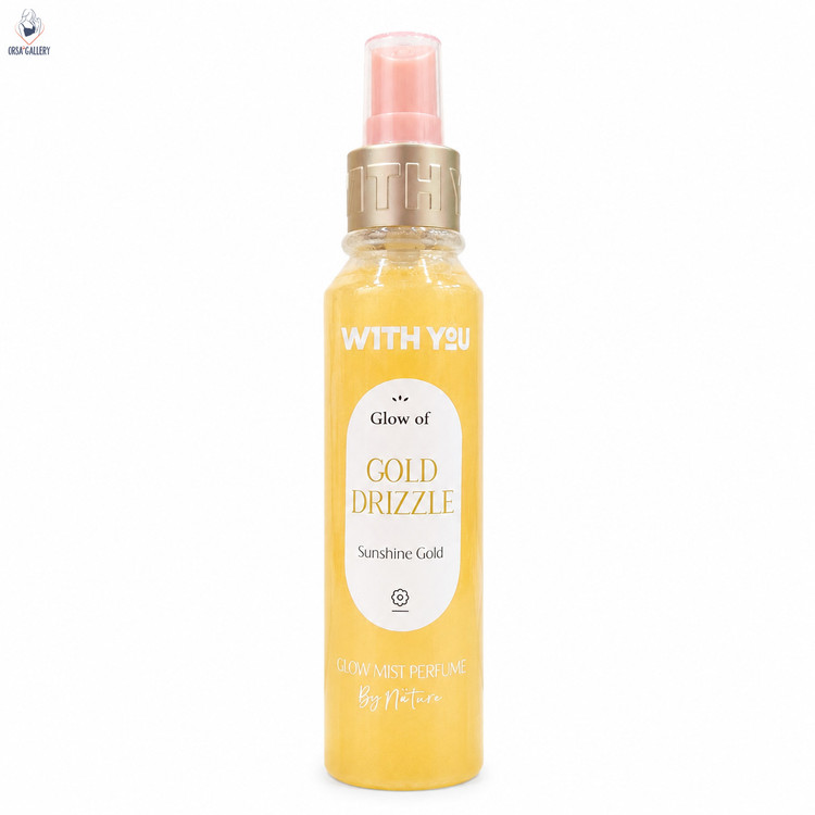بادی پرفیوم زنانه شاین دار Gold Drizzle ویت یو حجم 150 میل