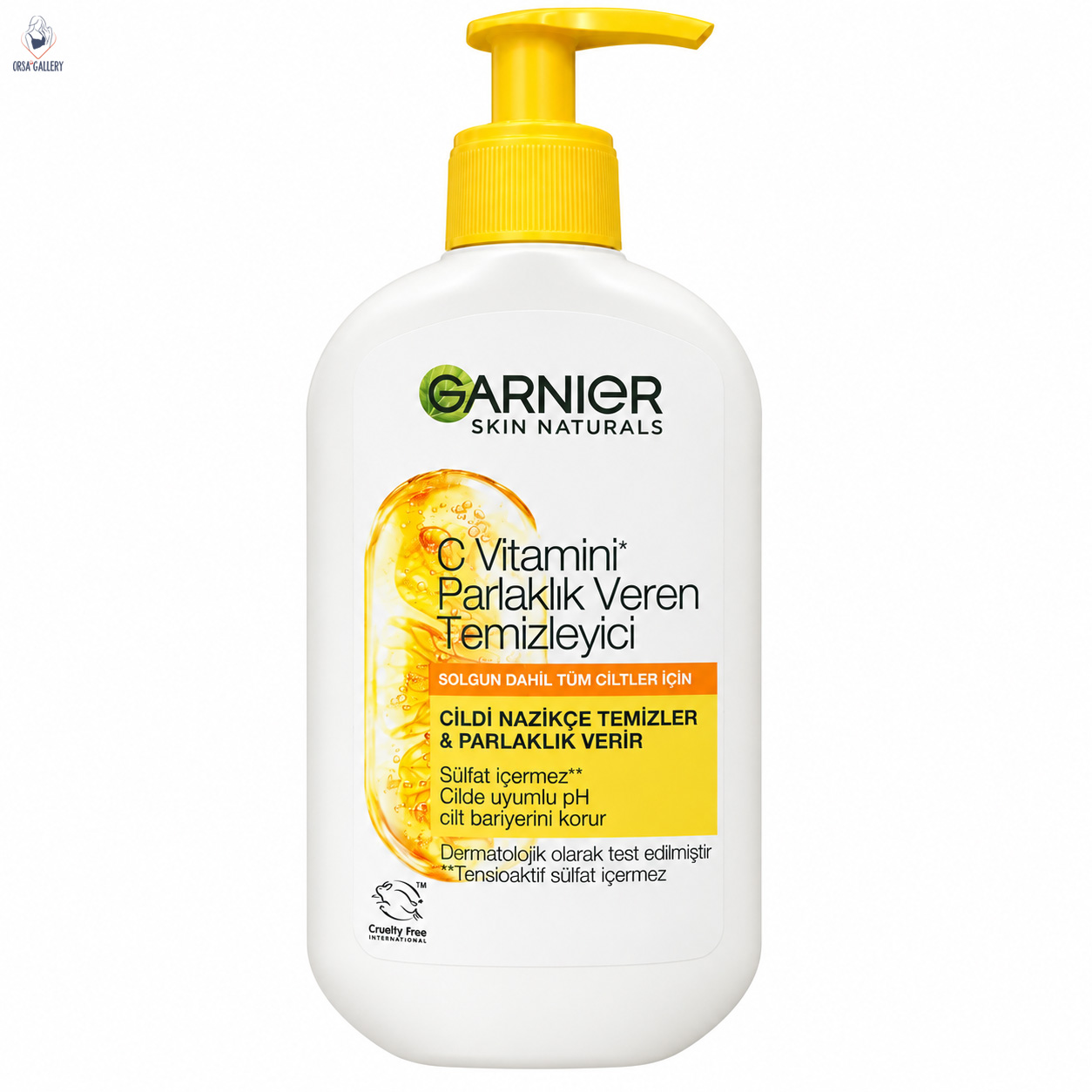 ژل شستشو صورت ویتامین سی 250ml گارنیر (گارنیه)